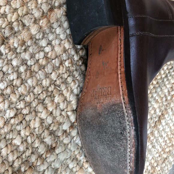 OLD MONEY FASHION, RIDING BOOTS, MADE IN SCOTLAND,  LEATHER, LIKE NEW - Picture 6 of 6